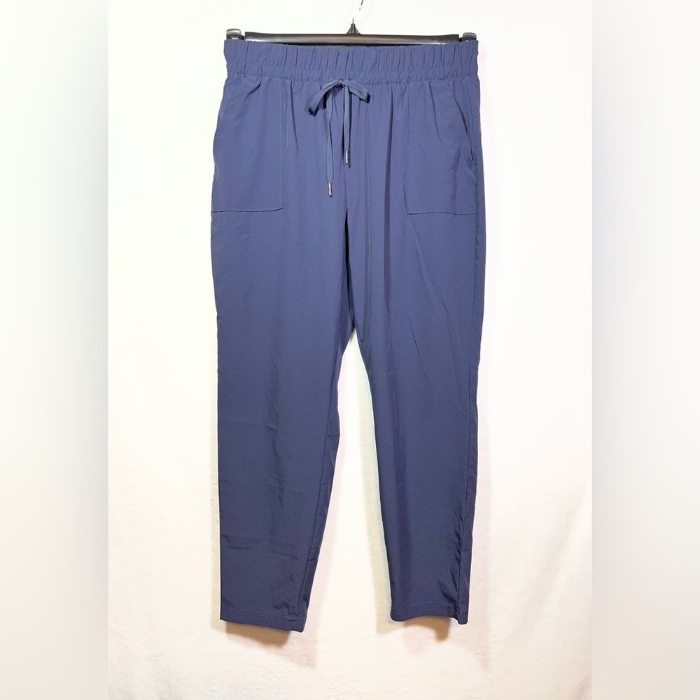 Apana Women’s Quick Dry Gray Lightweight Pants Size L Elastic Waist Drawstring - Picture 5 of 6